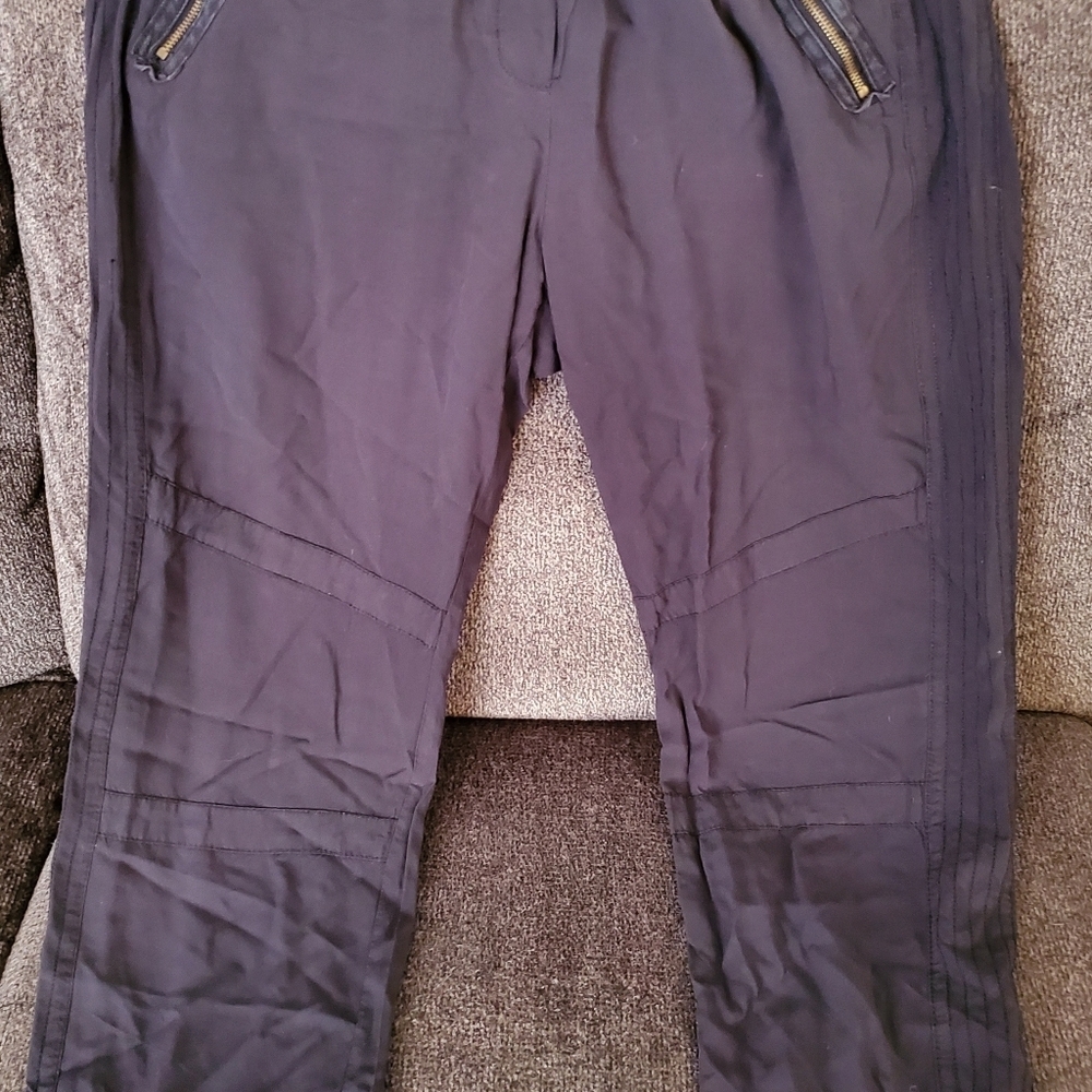 Dark Gray Crop Pants